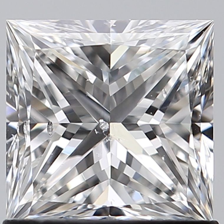 GIA Diament 1 ct., PRINCESS - Kwadrat, F, SI2