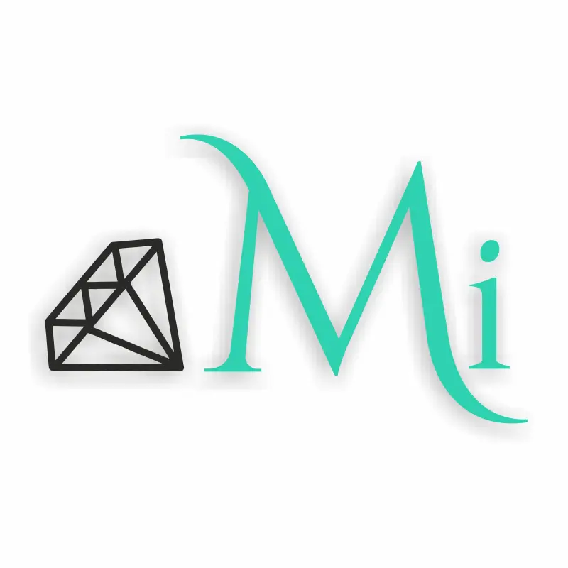 Oficjalne logo DiamentowoMi – Rodzinna manufaktura diamentów naturalnych i biżuterii z brylantami z Gorzowa Wielkopolskiego.